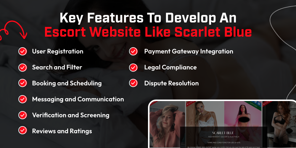 Develop An Escort Website Like Scarlet Blue