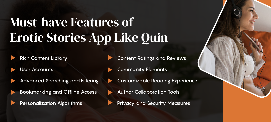 Develop Erotic Stories App Like Quinn
