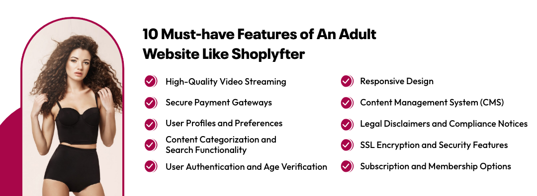 10 Must-have Features of An Adult Website Like Shoplyfter