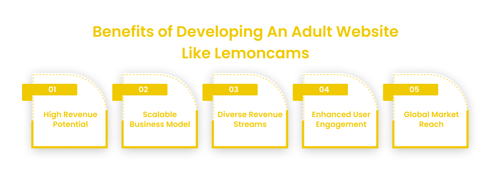 Benefits of Developing An Adult Website Like Lemoncams